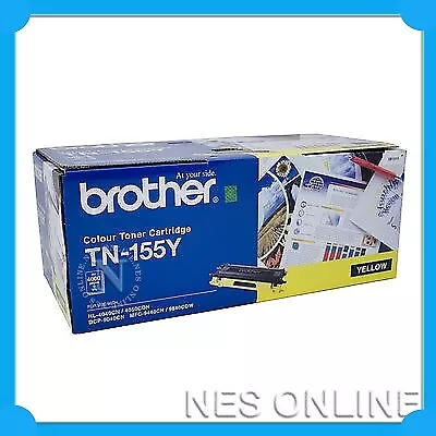Brother TN-155Y YELLOW High Yield Toner-> MFC9840CDW/MFC9450CDN **Damaged Box** • $170.94